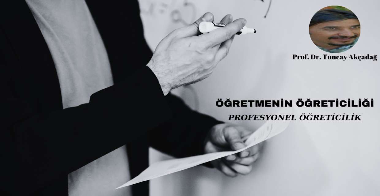 ÖĞRETMENİN ÖĞRETİCİLİĞİ; PROFESYONEL ÖĞRETİCİLİK