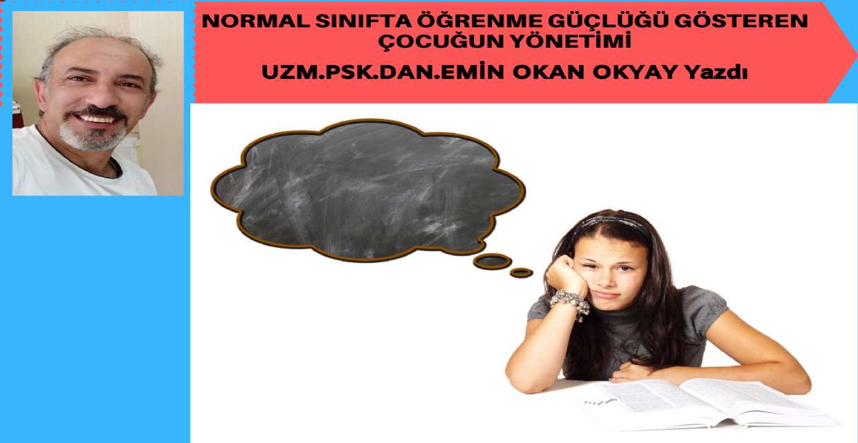 Normal Sınıfta Öğrenme Güçlüğü Gösteren Çocuğun Yönetimi