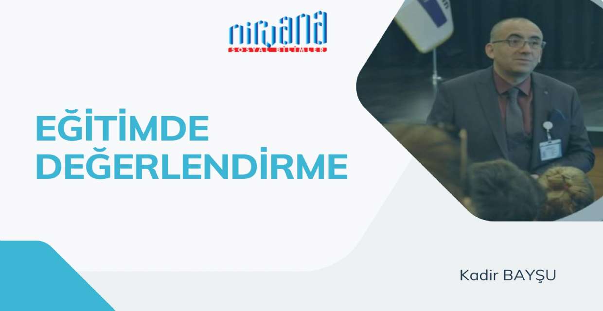 EĞİTİMDE DEĞERLENDİRME